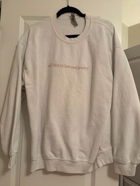 Taylor Swift Tortured Poets Department-Inspired Crewneck Sweatshirt